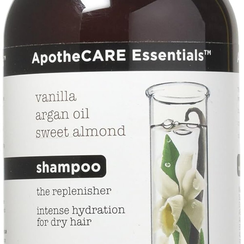 ApotheCARE Essentials The Replenisher Moisturizing Shampoo Vanilla 12 Fl Oz